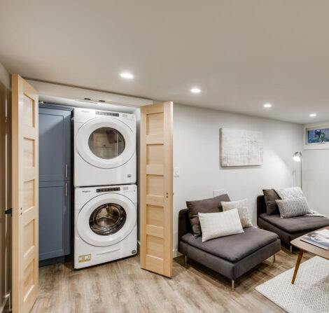 24th Street Remodel Laundry Closet